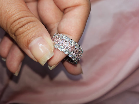 Pink Dmd Ring