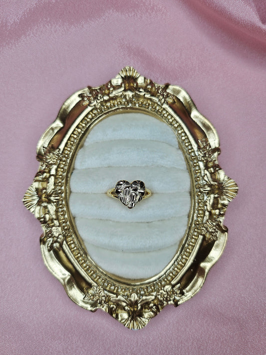 Heart Nugget Ring